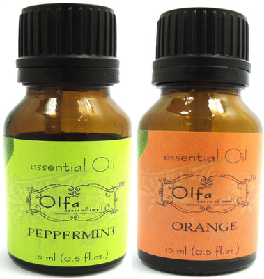 

Olfa Peppermint And Orange Essential Oil Combo Pack (15ml + 15ml)(30 ml)