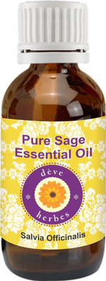 

DèVe Herbes Pure Sage Essential Oil - Salvia Officinalis(10 ml)