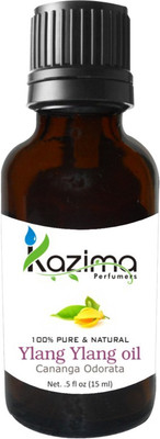 

Kazima Pure Ylang Ylang Oil - Hair Care & Blood Pressure(15 ml)