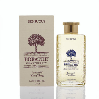 

Breathe Aromatherapy Sensuous Bath and Skin Oil(100 ml)
