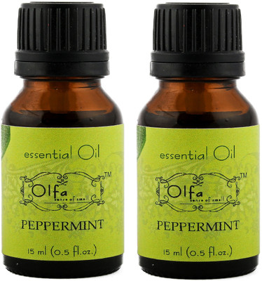 

Olfa Peppermint Essential Oil Combo(Pack Of 2) 15ml+15ml(30 ml)