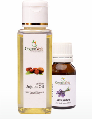

Organo Veda Jojoba and Lavender oil combo(75 ml)