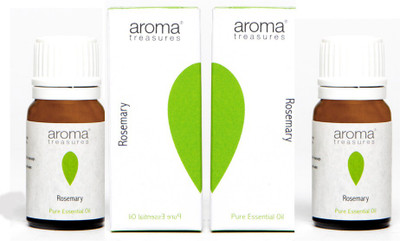 

Aroma Treasures Rosemary Essential Oil 10ml (Pack Of 2)(20 ml)