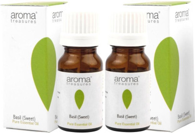 

Aroma Treasures Basil (Sweet) essential oil (pack of 2)(20 ml)