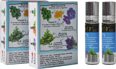 

Soulflower Aromatherapy Anti Snoring Roll On - Pack of 2(8 ml)