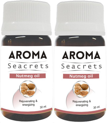 

Aroma Seacrets Nutmeg Oil (30ml) - Pack of 2(60 ml)