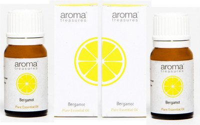 

Aroma Treasures Bergamot Essentail Oil 10ml (Pack Of 2)(20 ml)