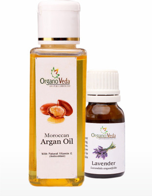 

Organo Veda Argan and Lavender oil combo(75 ml)
