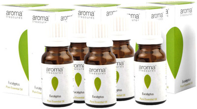 

Aroma Treasures Eucalyptus Essential Oil 10ml (Pack Of 5)(50 ml)