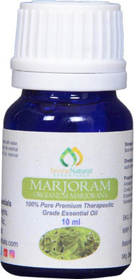 

Divine Natural Essentials Marjoram Essential Oil, 100% Pure, Undiluted, Aromatherapy, Skincare, Relaxation and Improving Sleep, Therapeutic Grade.(10 ml)