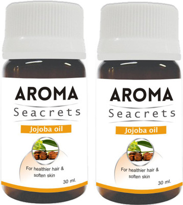 

Aroma Seacrets Jojoba Oil (30ml) - Pack of 2(60 ml)