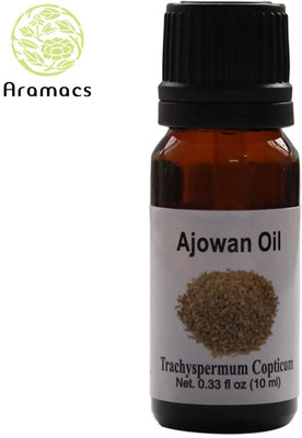 

Aramacs Ajowan Essential Oil Pure and Natural Therapuetic Grade 10 ML(10 ml)