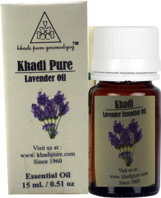 

Khadi Pure NATURAL LAVENDOR ESSENTIAL OIL(15 ml)