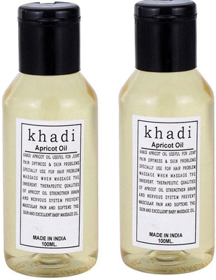 

Khadi Herbal Apricot Oil (Twin pack )(200 ml)