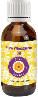

DèVe Herbes Pure Wheatgerm Oil 50ml (Triticum Vulgare) 100% Natural Cold Pressed(50 ml)