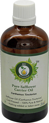 

R V Essential Pure Safflower Carrier Oil 100ml- Carthamus Tinctorius(100 ml)