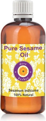 

DèVe Herbes Pure Sesame Carrier Oil 100ml - Sesamum Indicum(100 ml)