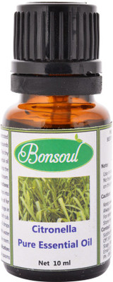 

Bonsoul CITRONELLA PURE ESSENTIAL OIL(10 ml)
