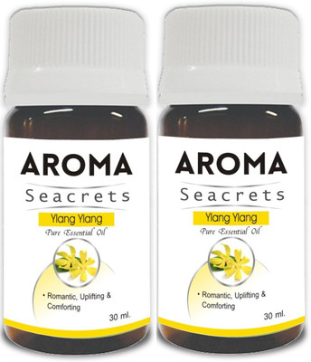 

Aroma Seacrets Ylang Ylang Pure Essential Oil (30ml) - Pack of 2(60 ml)