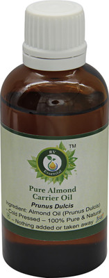 

R V Essential Pure Almond Carrier Oil 50ml- Prunus Dulcis(50 ml)