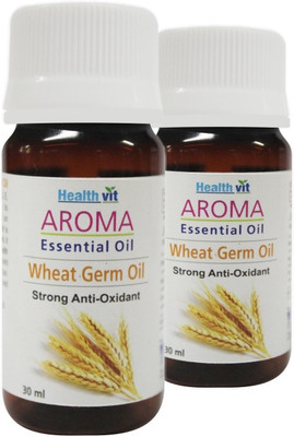 

HealthVit Aroma Wheat Germ Essential Oil Strong Anti-Oxidant(Pack Of 2)(30 ml)