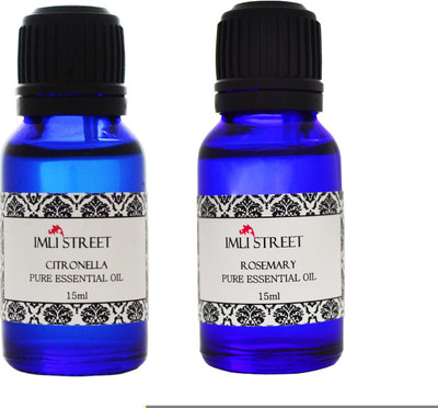 

Imli Street Citronella & Rosemary Essential Oil(30 ml)