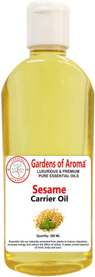 

Gardens Of Aroma Pure Natural Organic Sesame Carrier Oil(220 ml)