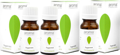 

Aroma Treasures Peppermint Essential Oil 10ml (Pack Of 3)(30 ml)