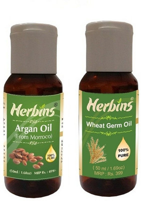 

Herbins Essential Oil (Argan & Wheatgerm)(100 ml)