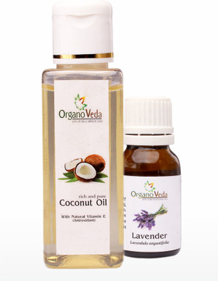 

Organo Veda Coconut and Lavender oil combo(75 ml)