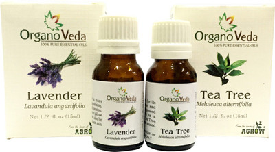 

Organo Veda Combo of Natural Tea Tree & lavender(30 ml)