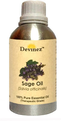 

Devinez Sage Essential Oil, 100% Pure, Natural & Undiluted, 1000-2133(1000 ml)