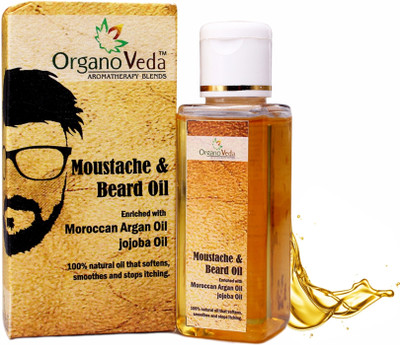 

Organo Veda Moustache and Natural Beard oil(35 ml)