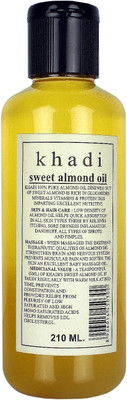 

Khadi Herbal Sweet Almond Oil(210 ml)
