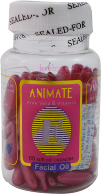 

Forteens 60 Vitamin E Facial (Pink) Capsules Oil(60 g)