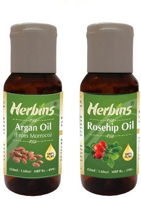 

Herbins Essential Oil (Argan & Rosehip)(100 ml)