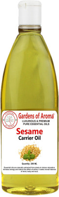 

Gardens Of Aroma Pure Natural Organic Sesame Carrier OIl(200 ml)