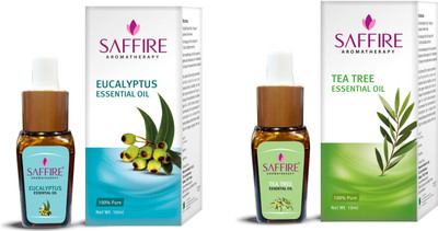 

Saffire Tea Tree and Eucalyptus Essential Oil (Pack of 2)(20 ml)