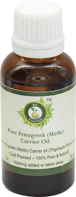 

R V Essential Pure Fenugreek(Methi) Carrier Oil 30ml- Trigonella Foenumgraecum(30 ml)