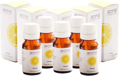 

Aroma Treasures Orange essential Oil 10ml (Pack Of 5)(50 ml)