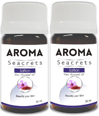 

Aroma Seacrets Saffron Pure Essential Oil (30ml) - Pack of 2(60 ml)