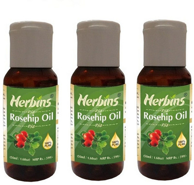 

Herbins Rosehip Oil Combo - 3(150 ml)