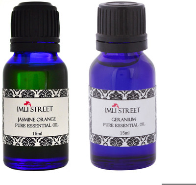 

Imli Street Geranium & Jasmine Orange Essential Oil(30 ml)