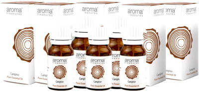 

Aroma Treasures Camphor Essential Oil 10ml (Pack Of 5)(50 ml)