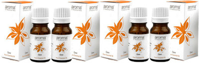 

Aroma Treasures Clove Essentail Oil 10ml (Pack Of 4)(40 ml)