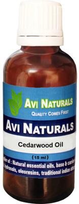 

Avi Naturals Cedarwood Oil, 100% Pure, Natural & Undiluted(15 ml)