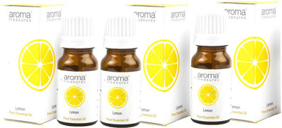 

Aroma Treasures Lemon Essentail Oil 10ml (Pack Of 3)(30 ml)