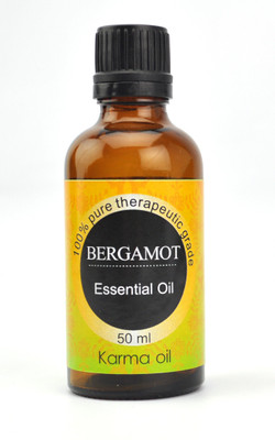 

Karmakara 100% pure Therapeutic Grade undiluted essential oils in 50 ml Bottles-bergamot oil(50 ml)