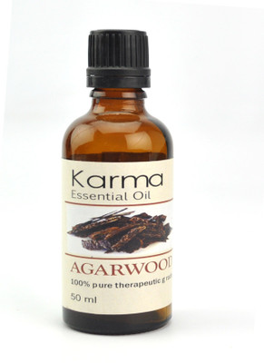 

Karmakara 100% pure Therapeutic Grade undiluted essential oils in Bottles-agarwood oil(50 ml)