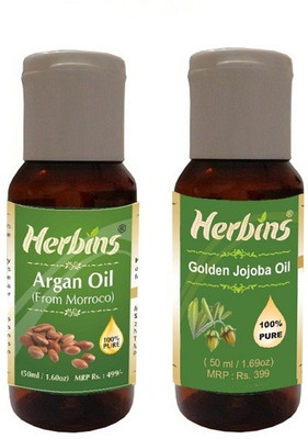 

Herbins Essential Oil (Argan & Jojoba)(100 ml)
